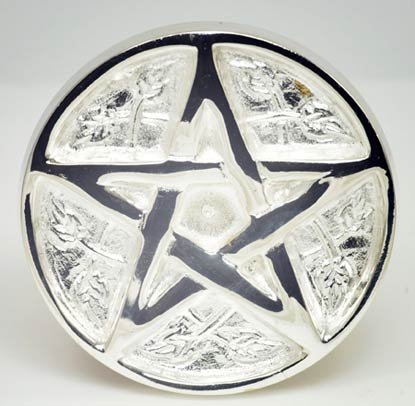 (image for) Pentagram Paten 3" altar tile