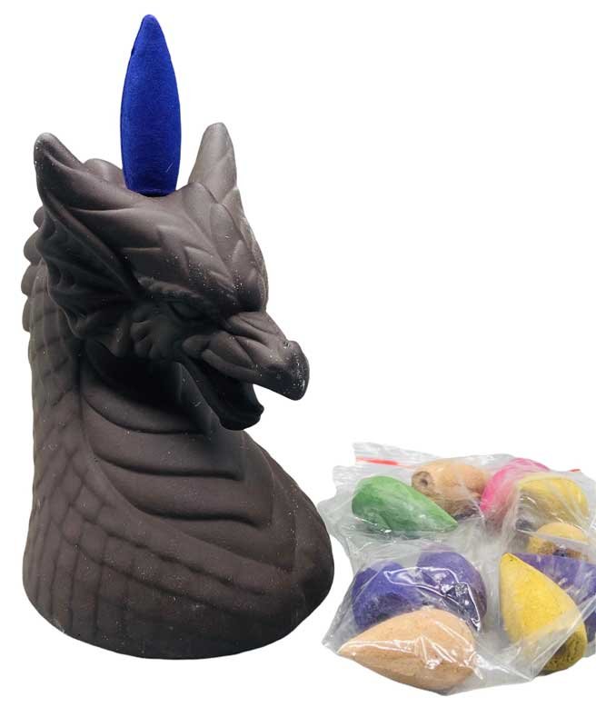 (image for) 4 1/4" Dragon back flow burner